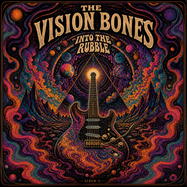 Into The Rubble album cover by The Vision Bones
